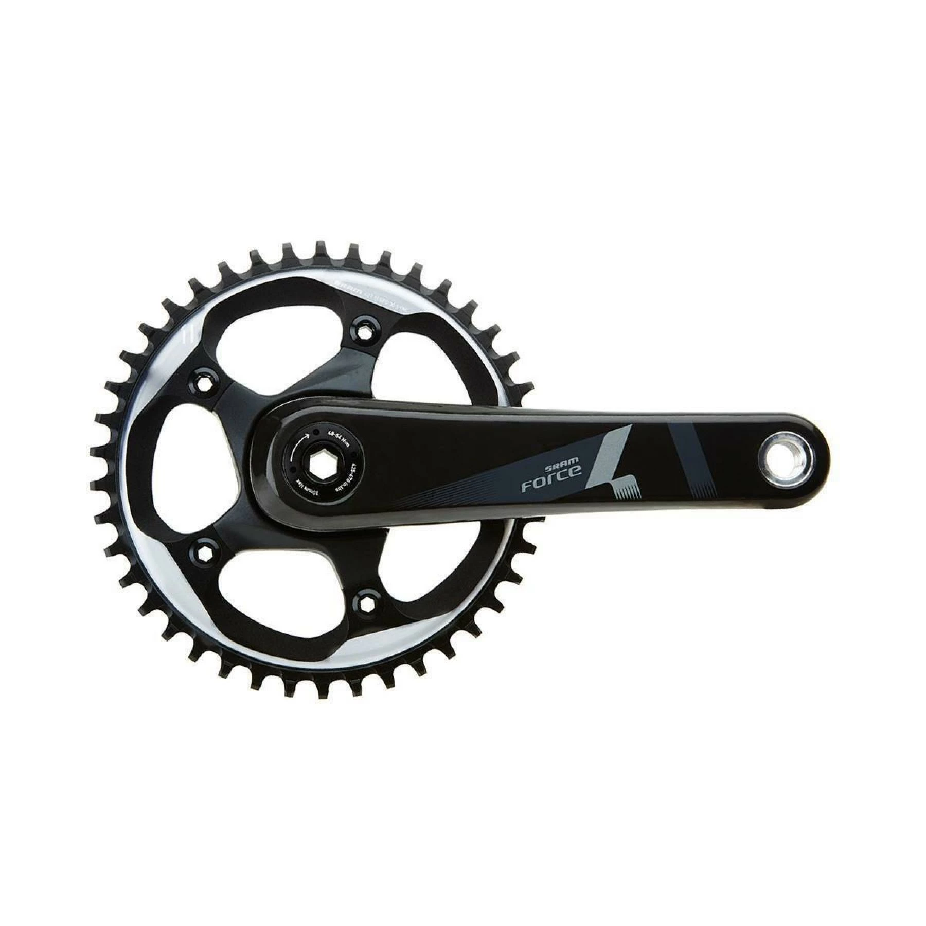 Pédalier Mono Plateau Sram Force1 GXP 130 52T 3 Pédalier Mono Plateau Sram Force1 GXP 130 52T