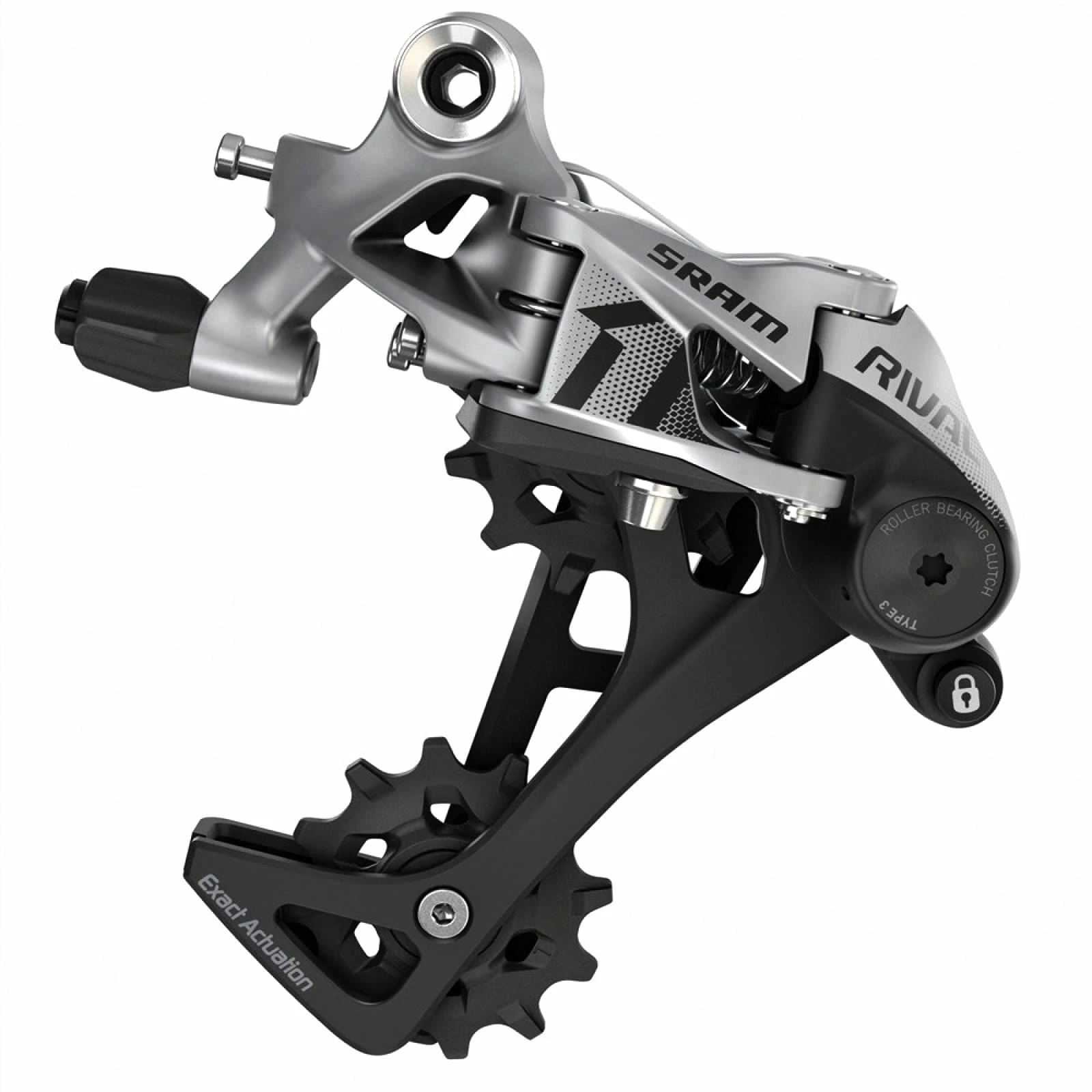 SRAM Dérailleur Arrière Rival 1 Type 3.0 - Train De Galets Long - 11 Vitesses - 2018 3 SRAM Dérailleur Arrière Rival 1 Type 3.0 - Train De Galets Long - 11 Vitesses - 2018