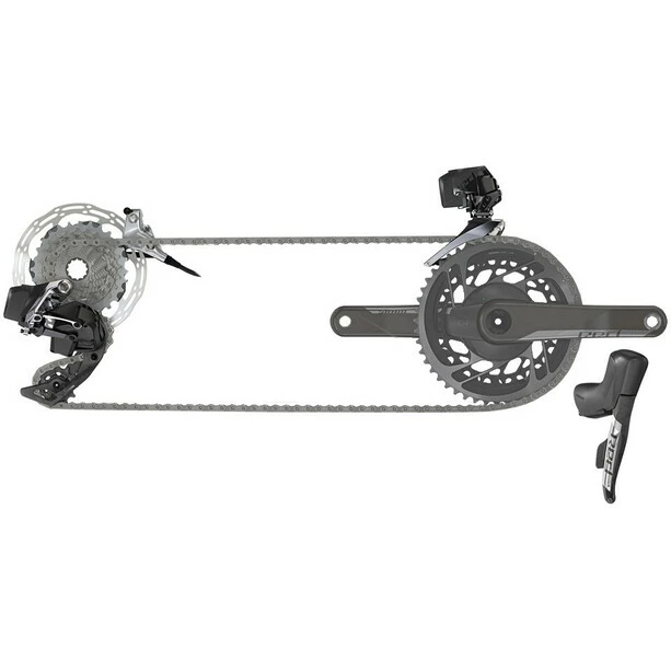 SRAM Red ETap AXS 2X D1 Electronic HRD FM CL 2P Groupe 3 SRAM Red ETap AXS 2X D1 Electronic HRD FM CL 2P Groupe