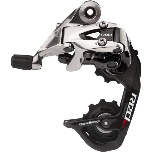SRAM Red Dérailleur Arrière 11 Vitesses, Cage Courte, Argent/noir 3 SRAM Red Dérailleur Arrière 11 Vitesses, Cage Courte, Argent/noir