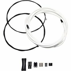 SRAM SlickWire Road/MTB Kit Câble De Changement De Vitesse 1,1x2300mm, Blanc