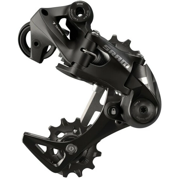 SRAM X01 DH Dérailleur Arrière 7 Vitesses Cage Courte, Noir 3 SRAM X01 DH Dérailleur Arrière 7 Vitesses Cage Courte, Noir