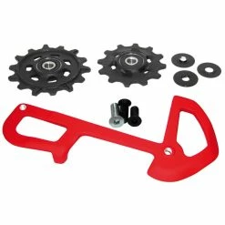 SRAM X01 Guide-chaîne Intérieur/poulies Pour Dérailleur Arrière 12 Vitesses, Rouge