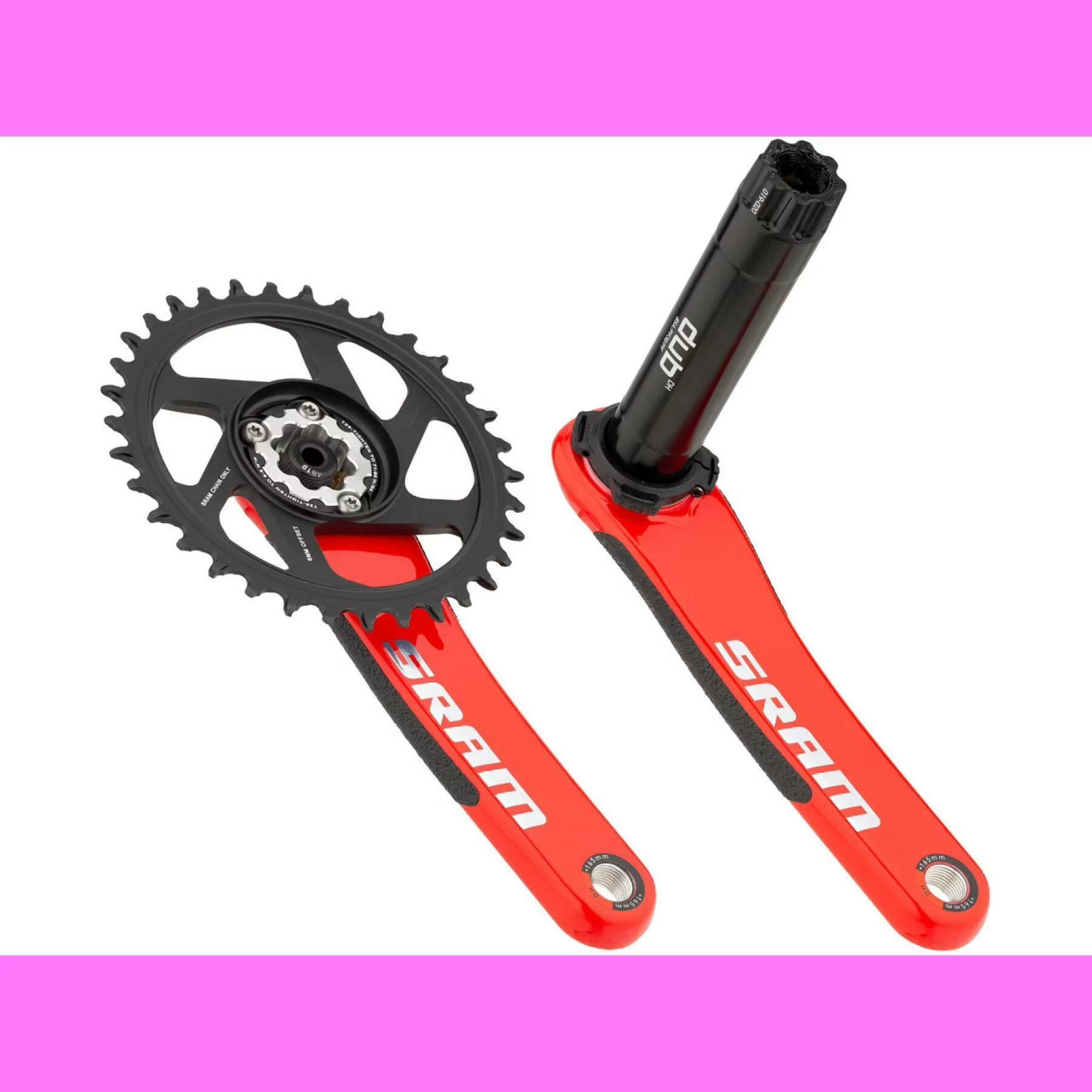 Pédalier Sram X01 All Dh Dub83 Dm 34D Xsync2 Rge B1 4 Pédalier Sram X01 All Dh Dub83 Dm 34D Xsync2 Rge B1 – Image 2