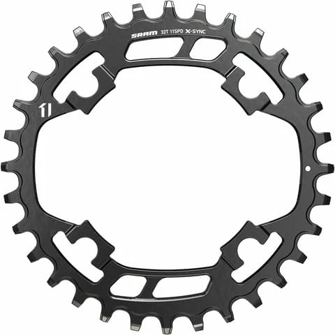 SRAM X-Sync 1x11 4 Trous 94 Mm Plateau Acier 32 Dents 3 SRAM X-Sync 1x11 4 Trous 94 Mm Plateau Acier 32 Dents